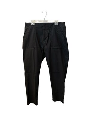 EDDIE BAUER Black Horizon Straight Ankle Pants Size 14 NWOT
